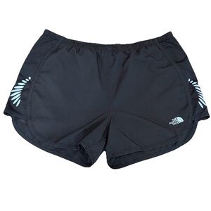 The North Face Shorts Women‎ M Flight Series Black Lined Activewear 30x3.5” Run